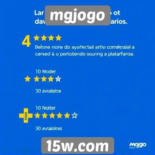 desempenho de mgjogo nas avaliações dos usuários